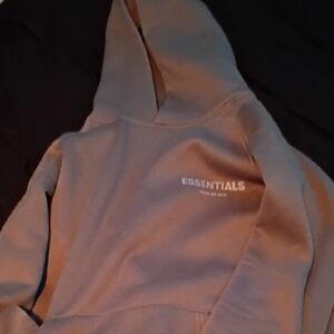 Fear of God Essentials Hoodie in Warm Brown